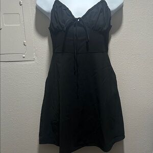 Chic Black Midi Dress